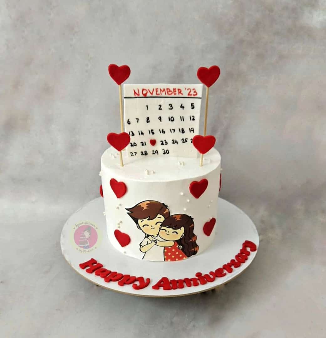 Puppy Love 1 Kg Valentines day/Anniversary Cake |Online Cake Delivery | Special  Cakes - Cake Square Chennai | Cake Shop in Chennai